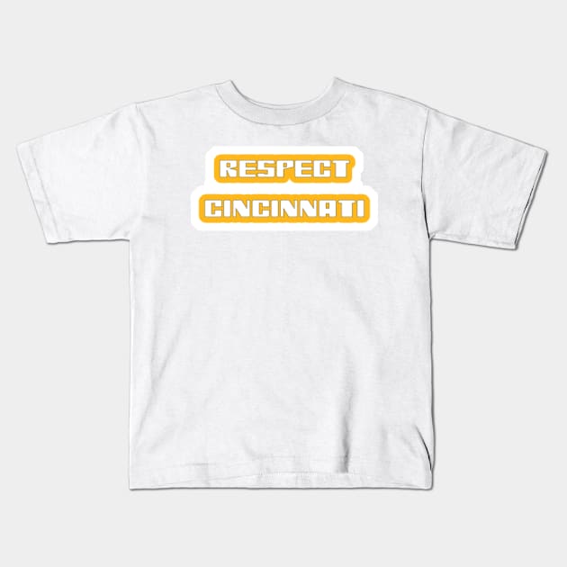 Respect hotsell cincinnati shirt